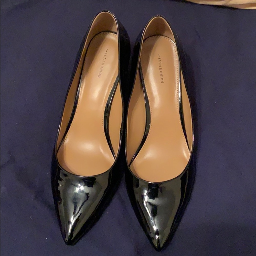 Women’s patent leather heels